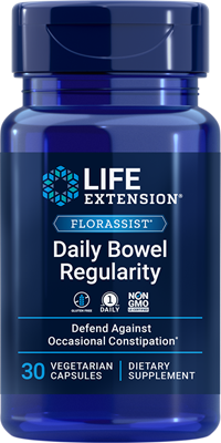 FLORASSIST® Daily Bowel Regularity, 30 Cápsulas Vegetarianas