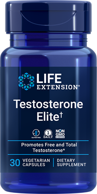 Testosterona Elite, 30 cápsulas vegetais