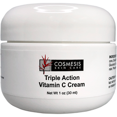 Triple Action Vitamin C Cream, 1 oz (29.57 ml) - Life Products Br