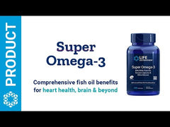 Super Omega-3 EPA/DHA Óleo de Peixe, Gergelim Lignans & Extrato de Oliva (Revestimento Entérico), 120 Softgels com revestimento entérico