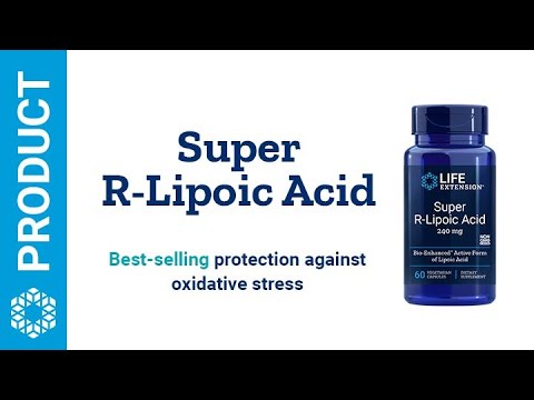 Super R-Lipoic Acid, 240 mg, 60 cápsulas vegetarianas